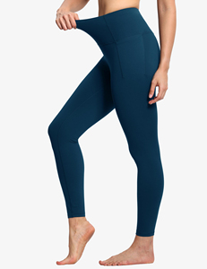 Leggings taille haute en coton extensible respirant, nouvelle collection 2026, haute qualité, design tendance pour femme - Product Image 4