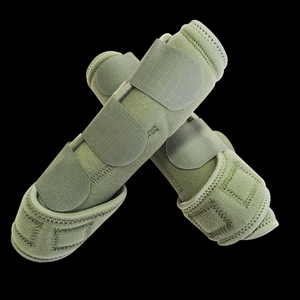 Venta al por mayor, gran oferta: Botas de tendón para patas delanteras de caballo, de lujo, personalizables, de algodón, duraderas y resistentes, marca Tack, para equitación deportiva. - Product Image 1