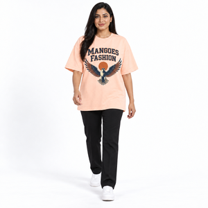 T-shirts 160 g/m² 100 % coton, unis, coupe ample, épaules tombantes, grandes tailles US, pour hommes, vente en gros - Product Image 2