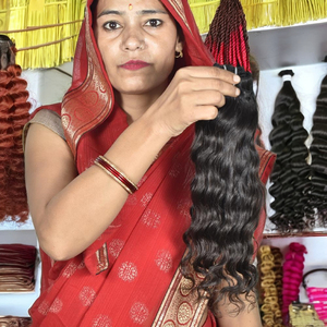 Cheveux cambodgiens bruts non traités Cheveux humains vietnamiens bruts à cuticule alignés Vendeur de cheveux cambodgiens ondulés birmans bruts non traités - Product Image 1