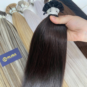 Extensiones de Cabello Virgen Vietnamita Rusa al por Mayor con Punta Plana, Súper Doble Trama, Tejido Doble a Máquina, 10-34 Pulgadas, Hanoi - Product Image 5