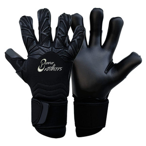 Guantes de Portero de Látex con Agarre de Tigre de Alta Calidad, Inyectados con Caucho Blanco y Negro, para Entrenamiento Profesional y Partidos - Product Image 5