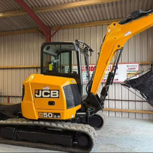Miniexcavadora JCB 50Z-2 Usada Recientemente, 2023, 5 Toneladas, con 3 cucharones (juego completo) Peso: 10,583 lbs, Potencia del Motor: 48 HP - Product Image 1