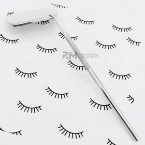 Customized Silver Shinny Eyelash <b>Mirror</b> Rectangle Shape Cosmetics Shiny silver <b>makeup</b> <b>mirror</b> - Product Image 5