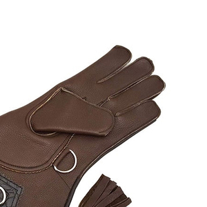 Guantes de Cetrería de Nuevo Diseño para Manipulación de Aves, Colores Personalizados, Cuero de Alta Calidad, Doble Capa - Product Image 2