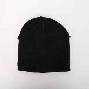 Oem High Quality Wholesale Custom Embroidery Hat Unisex 100% Acrylic <b>Plain</b> <b>Cap</b> Dyed Beanie - Product Image 2
