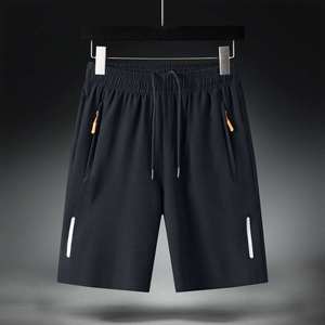 Men's Shorts Solid High Waist Breathable Quick Dry Eco-Friendly Summer ports Shorts Made - Product Image 2