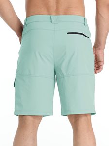 Pantalones cortos casuales de diseño minimalista para hombre con gran comodidad y estilo sencillo Pantalones cortos casuales para uso diario para hombre - Product Image 2