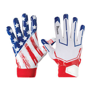 New Hot Sales Factory Direct Custom Sports Receiver <b>Glove</b> <b>Football</b> <b>Gloves</b> <b>Youth</b> Sublimation American <b>Football</b> <b>Gloves</b> - Product Image 1
