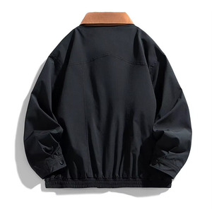 <b>Mens</b> Coach <b>Jacket</b> <b>Lightweight</b> Casual Fashion Outerwear Wind Resistant Street Style Coat For Daily And Travel Wear - Product Image 6