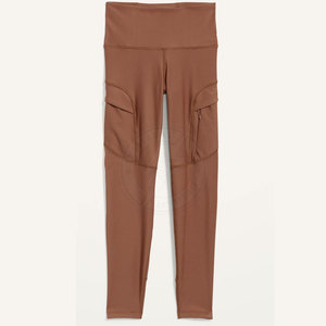 Leggings de Yoga para Mujer, de Alta Calidad, Cintura Media, Color Sólido, Cintura Elástica, Precio Razonable, Ropa Deportiva sin Costuras - Product Image 1