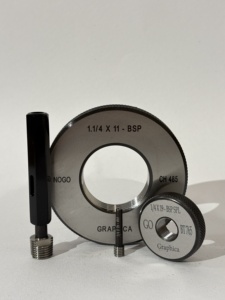 เกจวัดเกลียว BSP/BSPT/NPT/NPSM/BS Conduit/ WW Whitworth/BSW/BSF/BA/WCP/WCR/เกจวัดความสมดุลของเกลียว/เกจวัดเกลียวแบบวงแหวน/เกจวัดเกลียวแบบปลั๊ก - Product Image 5