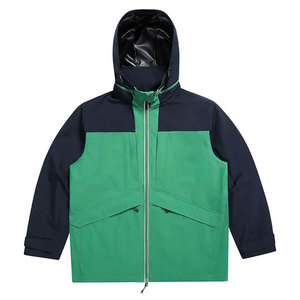 Wholesale Custom Made <b>Canvas</b> Windbreaker <b>Men's</b> <b>Jackets</b> Breathable Casual Streetwear Adjustable New Arrival - Product Image 4