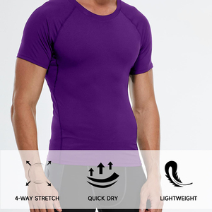 Nouveau T-shirt de gros pour hommes, résistant et flexible, anti-humidité, avec col contrastant - Product Image 3