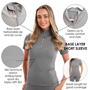 Men's Horse Riding <b>Base</b> <b>Layer</b> Wholesale Equestrian Competition Shirt Equine Competition Shirts <b>Short</b> <b>Sleeve</b> Women Clothing - Product Image 5