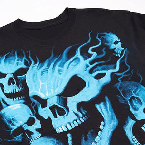 Camiseta de Manga Corta de Algodón Blanco de Fabricación Importada para Hombre, Personalizada con Impresión DTG, para Compras en Línea Promocionales - Product Image 6