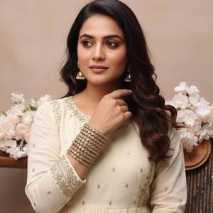 Royal Kundan <b>Bangles</b> <b>Set</b> Bridal Wedding Jewelry Gold Plated Meenakari Handcrafted Designer Ethnic Party Wear Zircon High - Product Image 4