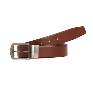 Ceinture pour homme en cuir de vachette pleine fleur, boucle en métal durable, taille et couleur personnalisables, logo personnalisé, haute qualité - Product Image 1