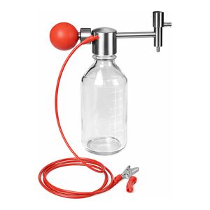 Mini-pompe à solvant en acier inoxydable avec tuyau en PTFE pour contenants de 1 à 5 L - Product Image 1
