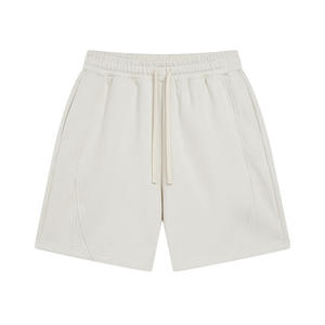 Pantalones Cortos de Verano para Hombre, Premium, 100% Algodón, Transpirables, de Secado Rápido, con Cordón Elástico, Estilo Urbano, Color Sólido - Product Image 4