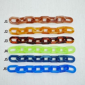 ห่วงโซ่เรซินใสขนาดใหญ่สีสันสดใสสำหรับตกแต่งแขวนผนังโครงการ DIY อุปกรณ์แบ่งห้องและห้องนอน - Product Image 4