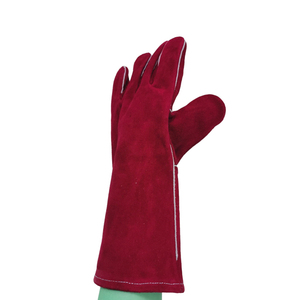 Gants de soudage en coton robustes, résistants à la chaleur, gants de travail de protection pour la sécurité industrielle et la protection des mains - Product Image 6