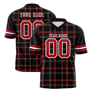 Maillot de football léger et respirant pour la compétition, maillot d'équipe de football professionnel, vêtements de sport personnalisables en gros - Product Image 3