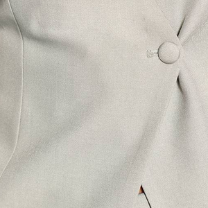Traje de Blazer Entallado de Un Solo Botón para Mujer, Conjunto de Oficina de Poliéster, Vestido Formal, Ropa de Trabajo, Antiarrugas - Product Image 6