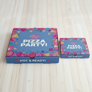 Custom Printing Personalized <b>Pizza</b> <b>Box</b> for <b>Pizza</b> Packaging Corrugated <b>Box</b> with Custom Logo Printing - Product Image 1