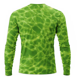 Vêtements de pêche pour hommes de haute qualité sur mesure en gros, 100% polyester, séchage rapide, respirant, t-shirts de pêche à manches longues - Product Image 2