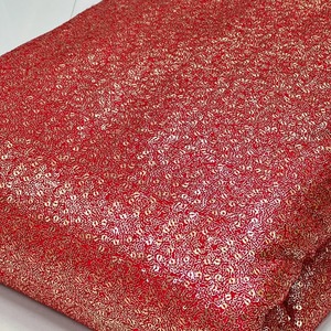 Luxury Embroidery Dupatta mesh fabric lace fabric organza dupatta for modest fashion apparel garment manufacturers export supply - Product Image 3