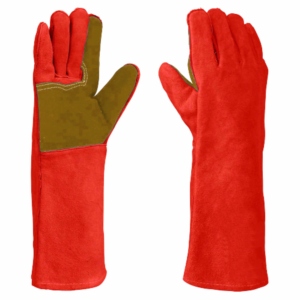 Guantes de Soldadura de Alta Resistencia y Calidad Premium, Protección Industrial Duradera, Reforzados con Cuero Vacuno, Transpirables y Suaves - Product Image 4