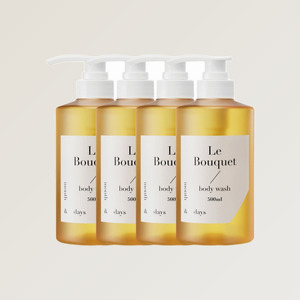 ครีมอาบน้ำคุณภาพสูง Months and Days Perfume Care Body Wash Le Bouquet ขนาด 500 มล. แพ็ค 4 ชิ้น ครีมอาบน้ำจากธรรมชาติ - Product Image 5