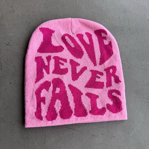 Gorros de Mohair de Alta Calidad al por Mayor con Logotipo Personalizado, Gorros de Mohair Afelpados para Invierno, Gorro de Punto con Letras - Product Image 5