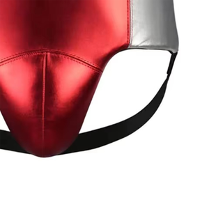 Protège-entrejambe élastique personnalisé avec logo, nouveau design, style kickboxing et arts martiaux, en coton et plastique pour la sécurité sportive - Product Image 3
