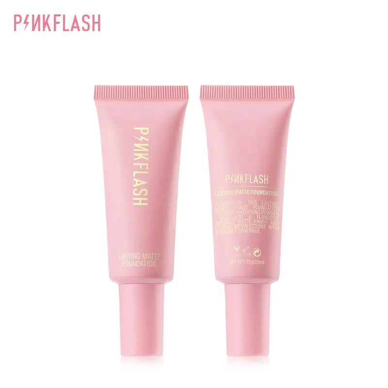 PINKFLASH F03終日マットフルカバレッジ防水リキッドファンデーション24時間