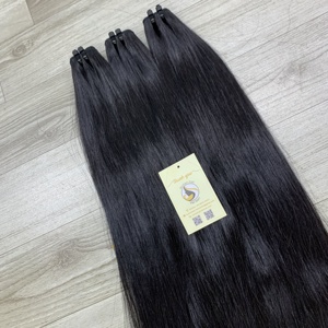 Extensions de cheveux vierges de qualité supérieure, tissées à la machine, cheveux humains vietnamiens, noir naturel, mèches de cheveux humains du Vietnam - Product Image 2