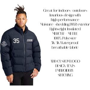 Chaquetas Acolchadas Personalizadas con Bordado para Hombre, Modelo MM7210, Agregar Logotipos y Textos, Estilo para Exteriores - Product Image 6