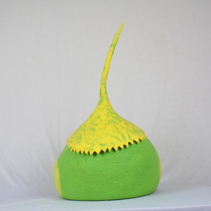 Handmade Fairy Hut Wool Felt <b>Cat</b> Cave <b>Bed</b>-Eco-Friendly Winter Natural Wool Hand Washable Pet House for Indoor <b>Cats</b> and Kittens - Product Image 3