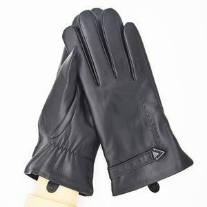 Guantes de Cuero de Invierno Hechos a Medida, con Pantalla Táctil, Transpirables, Cálidos, Servicio OEM, Precio Económico al por Mayor - Product Image 6