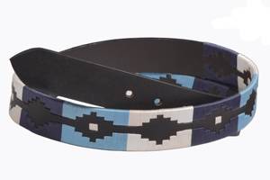 Ceinture Polo en Cuir Véritable Faite à la Main, Étui et Sacs Personnalisés, Vente en Gros de Ceintures Polo en Cuir Véritable pour Hommes LBP-0043B - Product Image 4