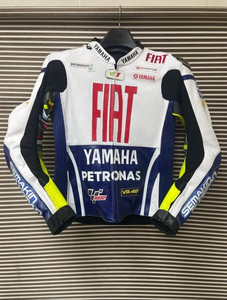 Men’s Ramaha CE Level 2 Cowhide Leather Moto <b>Racing</b> <b>Jacket</b>/Chaqueta Motorcycle Track Protective Riding Approved Gear - Product Image 3