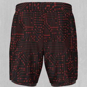 Shorts de sport décontractés pour hommes, 100 % coton, motif uni, sublimation, pour l'extérieur, vente directe usine - Product Image 3