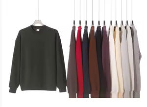 Sweat à capuche épais surdimensionné de haute qualité, personnalisable avec logo, broderie, unisexe, pour homme - Product Image 2