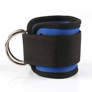 Sangle de cheville multi-gym en néoprène et spandex respirant, protection professionnelle, fixation par câble réglable pour les jambes et le corps entier - Product Image 1