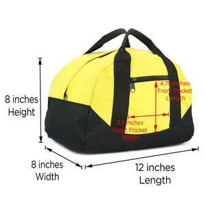Foldable Eco-Friendly Gym Duffel <b>Bag</b> With Front Zip Lightweight Water-Resistant 56-77L Capacity Durable Sports Duffel <b>Bag</b> - Product Image 6