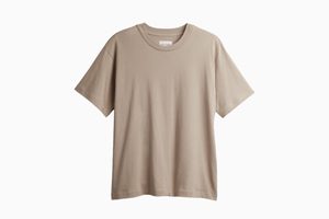 T-shirt vierge streetwear pour homme en coton épais 220g à col rond avec impression numérique, séchage rapide et respirant - Product Image 5