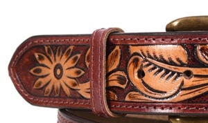Cinturón de Cuero Genuino de Vaca Marrón para Hombre, Tendencia 2026, Estilo Casual, Hebilla de Aleación, Diseño Ancho y Duradero - Product Image 2