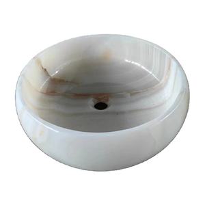 Stylish Handmade Feature Marble Pattern Solid Surface Countertop Art Sink for Bathroom Wash <b>Basin</b> For Home and Hotels - Product Image 2