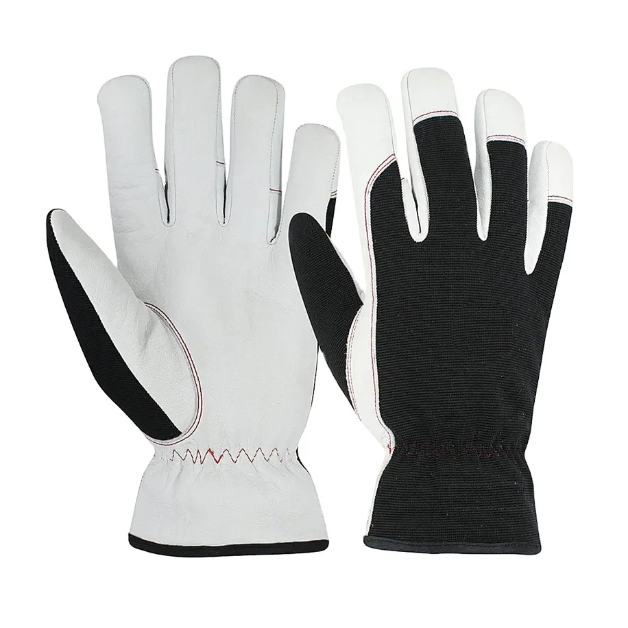 Grosir sarung tangan kerja mekanik kualitas tinggi antigetaran sarung tangan mekanik cuaca dingin kulit sintetis keselamatan
